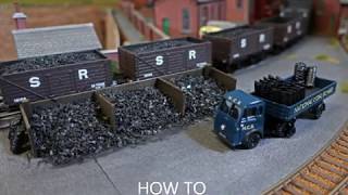 How to build Coal Staithes  00 gauge model railway [upl. by Ora]