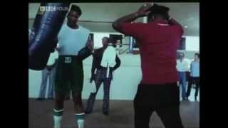 George Foreman Hitting Heavy Bag ALL [upl. by Eltsryk263]