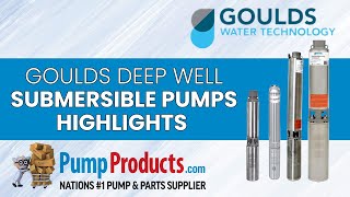 Goulds Deep Well Submersible Pumps Product Highlight [upl. by Aniat]