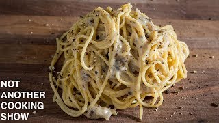 how to make REAL CACIO E PEPE like they do in ROME [upl. by Revorg]