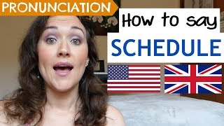 How to Pronounce SCHEDULE US UK amp Australian pronunciation [upl. by Song205]