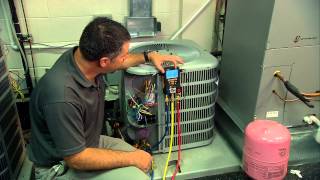 Using a testo 550 Digital Manifold to Charge an AC System [upl. by Nyletak95]