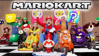 Mario Kart In Real Life 2 [upl. by Chiquia542]