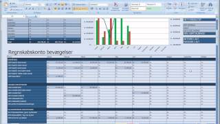 Excel regnskabsprogram fra Excelregnskabdk [upl. by Sateia]