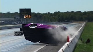 NONSTOP DRAG RACING CRASHES [upl. by Attenrev]