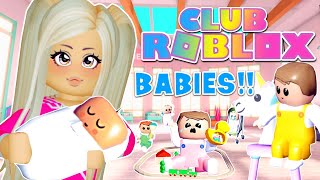 🍼 Club Roblox BABIES 🍼 Everything You Need to Know About Club Roblox Babies Club Roblox Baby Update [upl. by Anatnas]