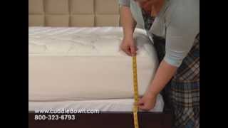 How To Measure Your Bed For A Fitted Sheet [upl. by Idid]