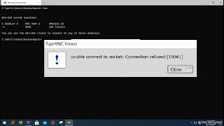 Fixed  unable connect to socket connection refused 10061 Solved  wsl kex error 10061   Fixed [upl. by Agrippina304]