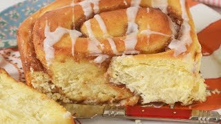 Cinnamon Rolls Buns Recipe Demonstration  Joyofbakingcom [upl. by Inwat]