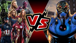 The Avengers VS Darkseid  BATTLE ARENA  Marvel VS DC [upl. by Palumbo833]