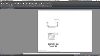 Section Views in AutoCAD [upl. by Brandt21]