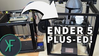 Creality Ender 5 Plus Build and Preview [upl. by Remliw]