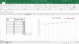 Pronostico de ventas modelo de regresión lineal [upl. by Enelrad]