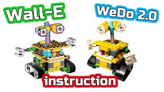 WallE lego wedo 20 45300 instructions [upl. by Lynnett722]