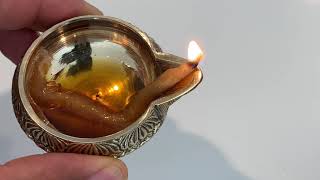 How To Light a Diya Lamp [upl. by Natsirt]