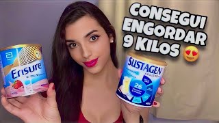 COMO CONSEGUI ENGORDAR 9 KILOS [upl. by Tuppeny]