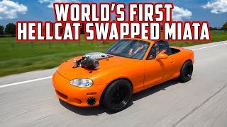 VMP Tuned Hellcat Swapped Mazda Miata [upl. by Yruy24]