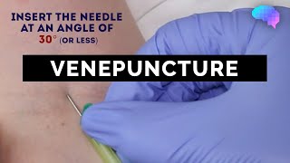 Venepuncture  How to take a blood sample  OSCE Guide  UKMLA  CPSA  PLAB 2 [upl. by Kristi217]