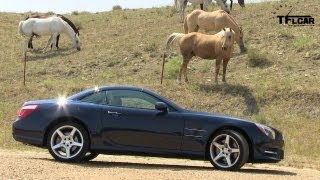 2013 MercedesBenz SL550 Roadster Review amp Drive [upl. by Dennie]