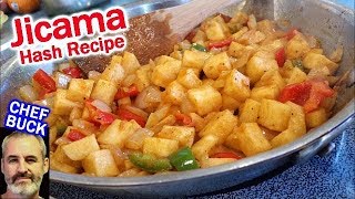 Best Jicama Recipe  Breakfast Hash with Jicama [upl. by Hume157]