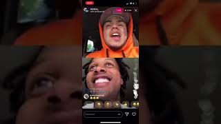 6IX9INE amp LIL DURK FULL INSTAGRAM LIVE CHIEF KEEF BEEF [upl. by Perice]