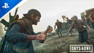 Days Gone  Launch Trailer  PC [upl. by Ecinwahs]