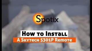 How to Install a Skytech Fireplace Remote  SKY5301P [upl. by Mylo574]