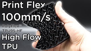 Print TPU at incredible speeds up to 100mms [upl. by Yeknarf]