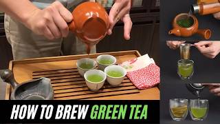 How to Brew Green Tea  Learn to Brew Tea Like a Pro [upl. by Akilam]