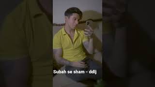 Subah se shaam  DDLJ  Shipra Goyal  Pratik Sehajpal  shahrukh khan  kunaal V [upl. by Benjy]