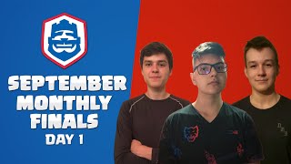 September Monthly Finals Day 1  Clash Royale League 2023 [upl. by Korie531]