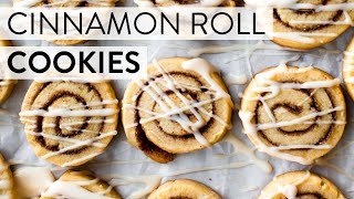 Cinnamon Roll Cookies  Sallys Baking Recipes [upl. by Dee]