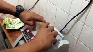 Maquina para contar dinero fácil y detecta billete falso [upl. by Goeger417]