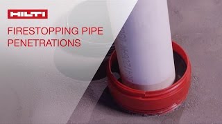 OVERVIEW of the secondary attributes of firestop  Pipe Penetrations [upl. by Cathrine]