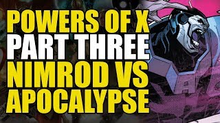 The Death of Apocalypse X Men Powers of X Comics Explained [upl. by Elurd]