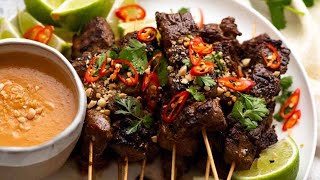 Thai Beef Satay [upl. by Griseldis]