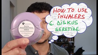 6 How to use inhalers  Diskus Seretide [upl. by Nosa]