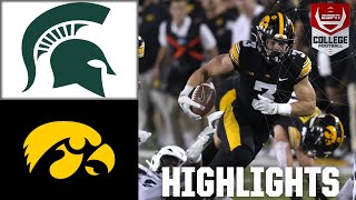 Michigan State Spartans vs Iowa Hawkeyes  Full Game Highlights [upl. by Ike197]