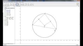 Baricentro circuncentro incentro y ortocentro con Geogebra [upl. by Sesylu]