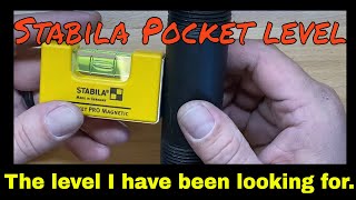 Stabila Pocket Level Pro [upl. by Calandra]