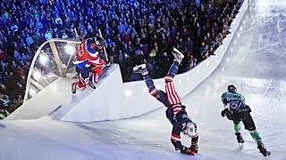 Red Bull Crashed Ice  les chutes les plus spectaculaires [upl. by Vani575]