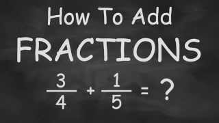 How To Add Fractions  Fast and Easy fraction addition [upl. by Eedoj]