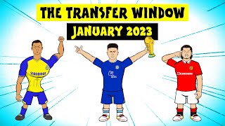 TRANSFER WINDOW JANUARY 2023 Enzo Fernandez Sabitzer Cancelo and more [upl. by Eidoj]