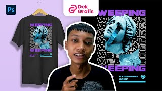 Cara Desain Streetwear Tshirt di Photoshop  Eps 1 [upl. by Wendi]