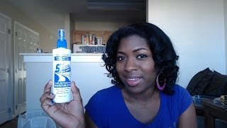 Review Lusters S Curl for Relaxed Hair New Growth [upl. by Ball]