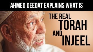 Ahmed Deedat explains what is the real Torah and Injeel [upl. by Mcneely315]