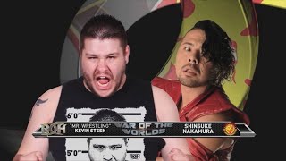 War of the Worlds 2014 Kevin Steen vs Shinsuke Nakamura [upl. by Atela603]