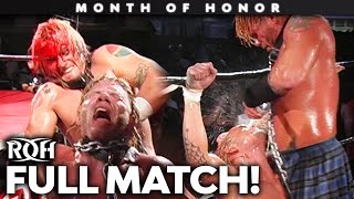 CM Punk vs Raven INSANE Dog Collar Match FULL MATCH ROH Death Before Dishonor 2003 [upl. by Vivia533]