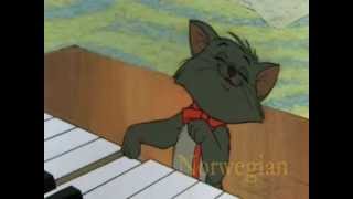 Disney  The Aristocats  Scales and Arpeggios Only Berliozs part multilanguage [upl. by Pirnot]