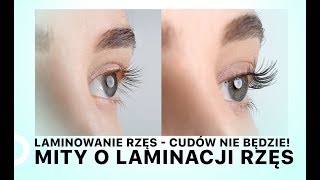 Laminowanie rzęs  cudów nie będzie Mity o laminacji rzęs [upl. by Willmert10]